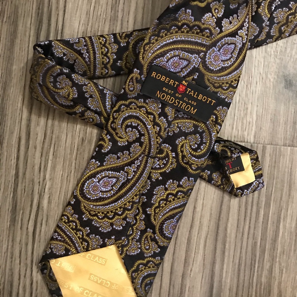 ROBERT TALBOTT Neck Tie *RARE* *VINTAGE* - Picture 2 of 3